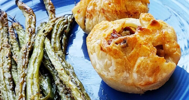 Gluten-free puff pastry sausage galettes - delcious and easy!