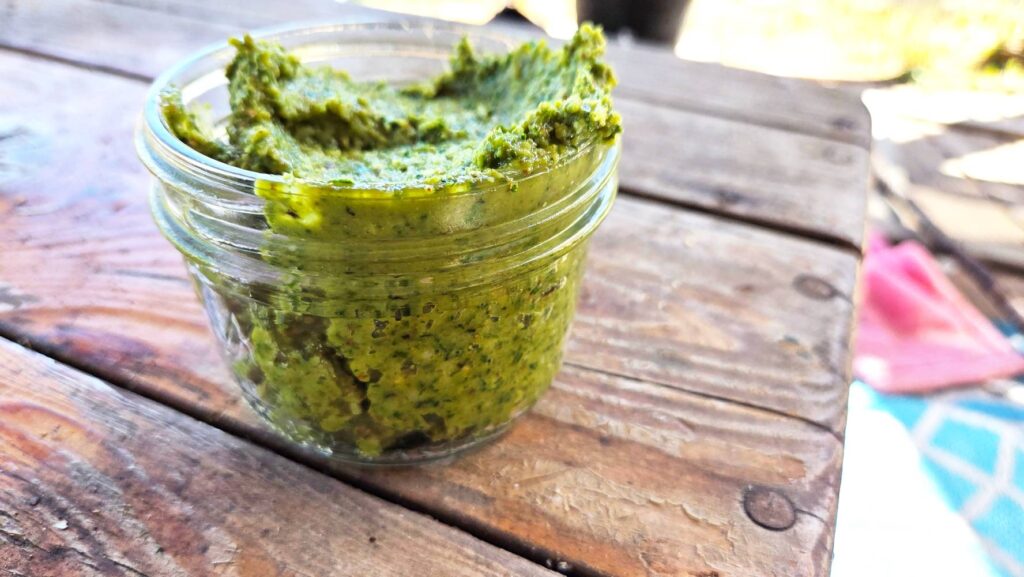 The very best pesto recipe ever! From Moon and Hare Collective