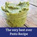 The very best pesto recipe ever! From Moon and Hare Collective