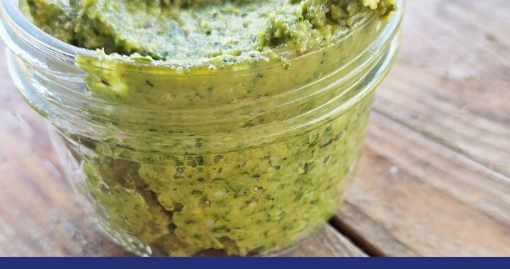 The very best pesto recipe ever! From Moon and Hare Collective