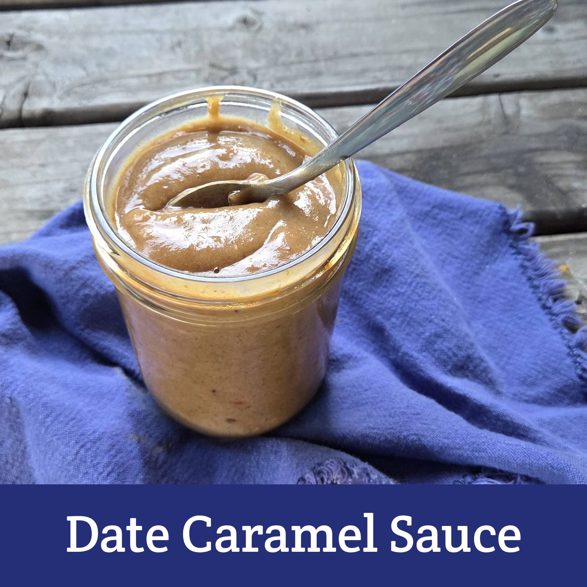 Date Caramel Sauce recipe from Moon and Hare Collective