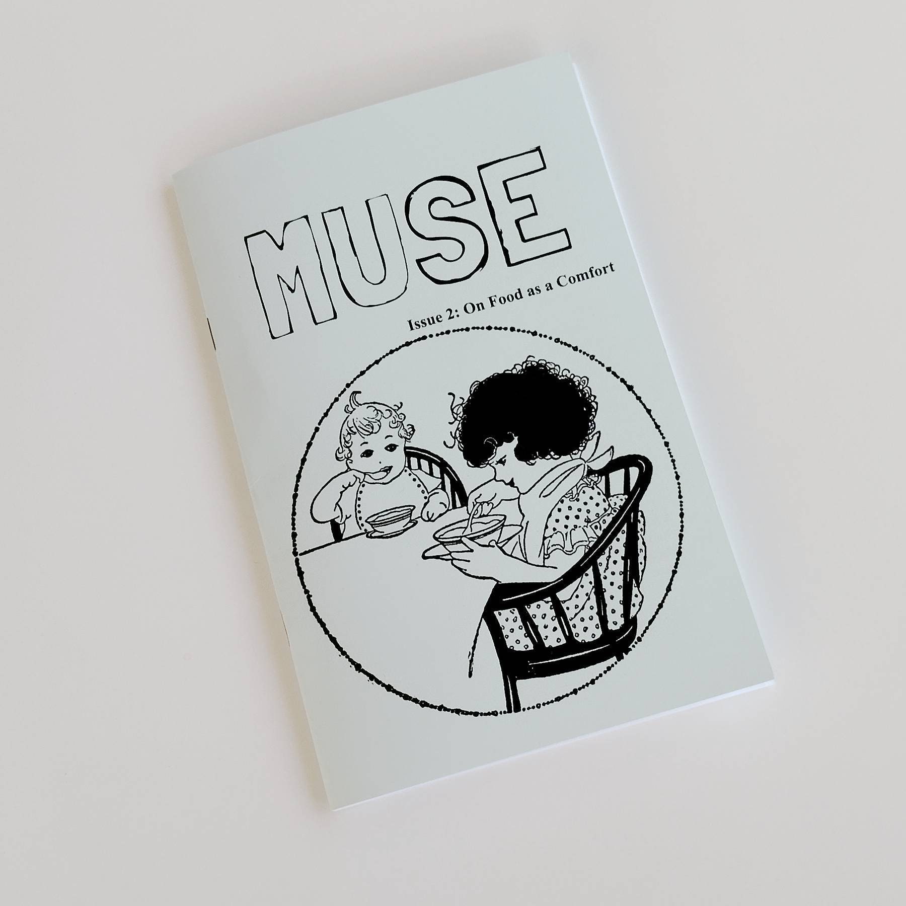 Comfort Food zine, free shipping, zines book, art zine, zines about women, gift for reader women, zines self care, self published, magazines - Image 3