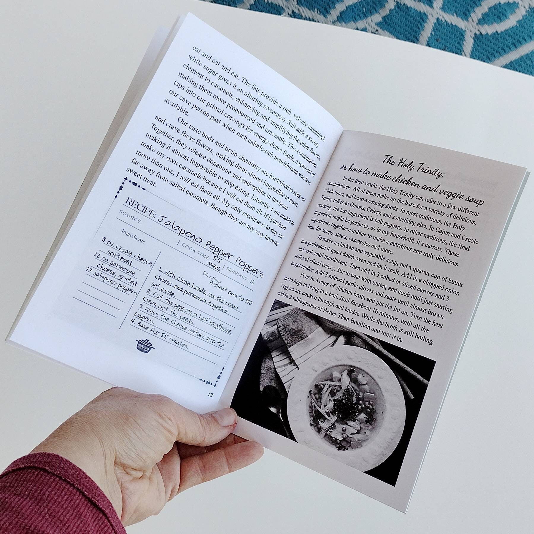 Comfort Food zine, free shipping, zines book, art zine, zines about women, gift for reader women, zines self care, self published, magazines - Image 2