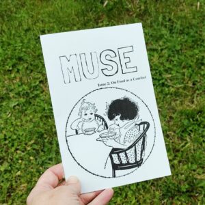 Comfort Food zine, free shipping, zines book, art zine, zines about women, gift for reader women, zines self care, self published, magazines