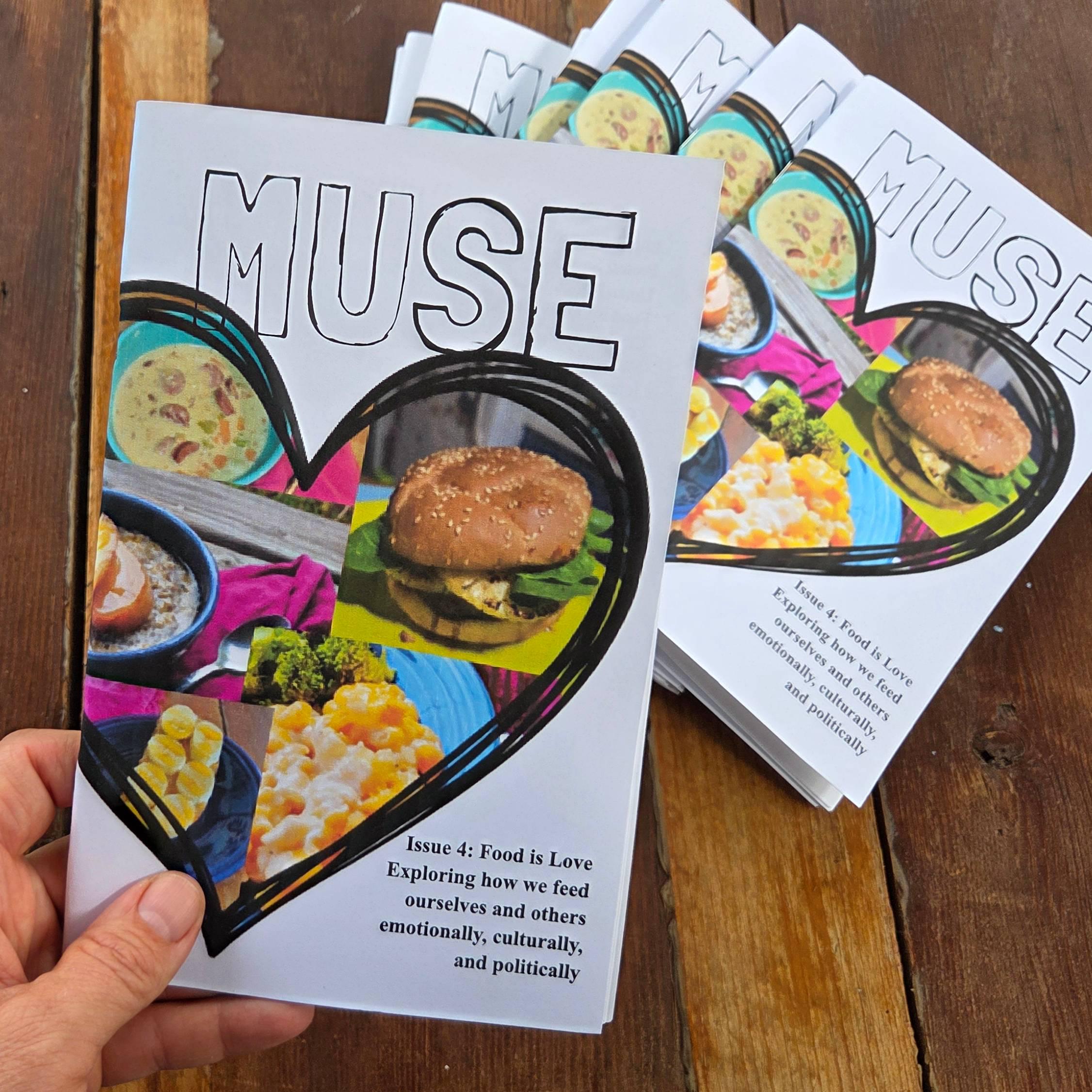 Food is Love zine, free shipping, Food Zine, recipe zine, feminist zines, anarchist zine, zines book, gift for reader women, self published - Image 4