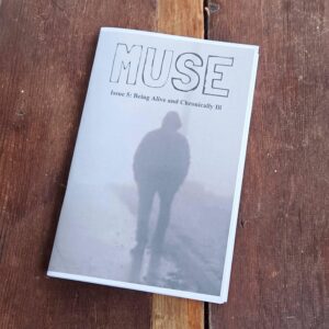 Being Alive and Chronically Ill, free shipping, zines about women, gift for reader women, zines self care, self published, feminist zines