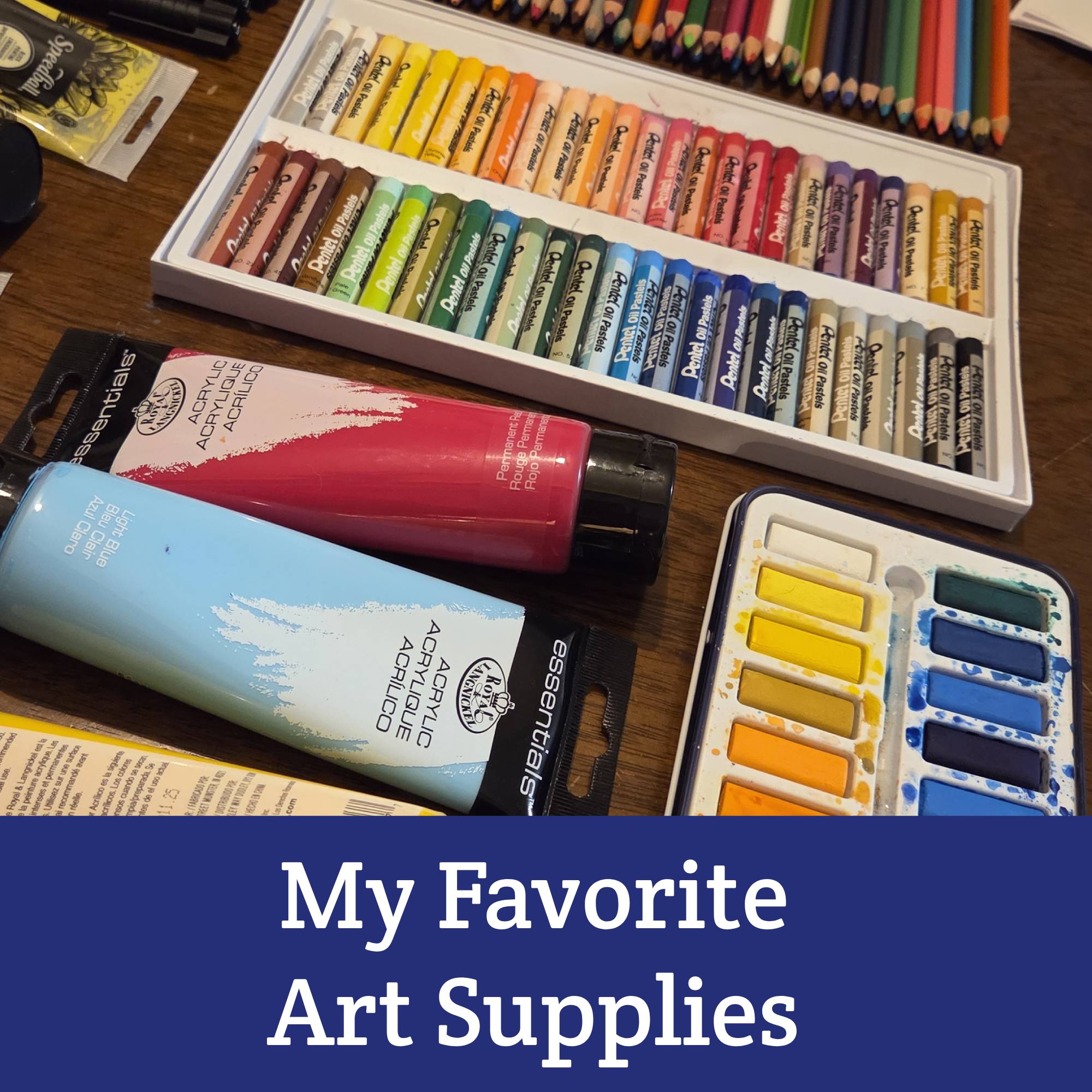 My Favorite Art Cupplies, an article on Moon and Hare Collective
